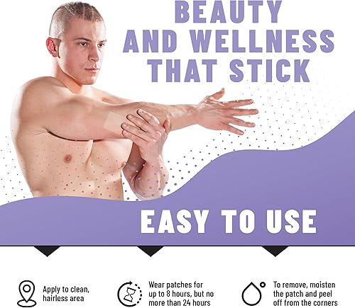 Miniatura 5 de Parches de colágeno - 36 piezas con colágeno tipo 1 y 2 Apoya la elasticidad de la piel, hidratación y firmeza Parches para una piel suave y