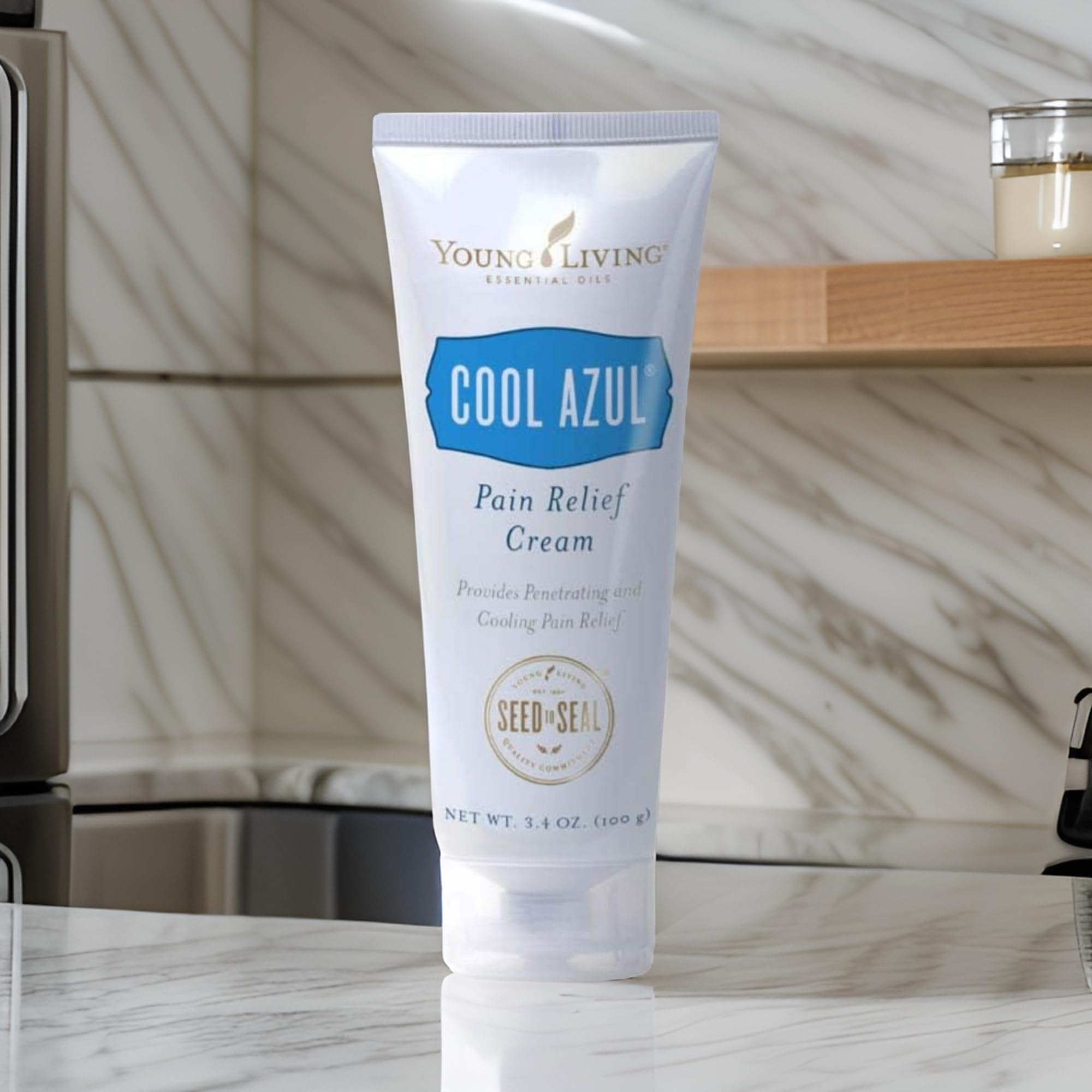 Amazon.com: Young Living Cool Azul Pain Relief Cream - Cooling