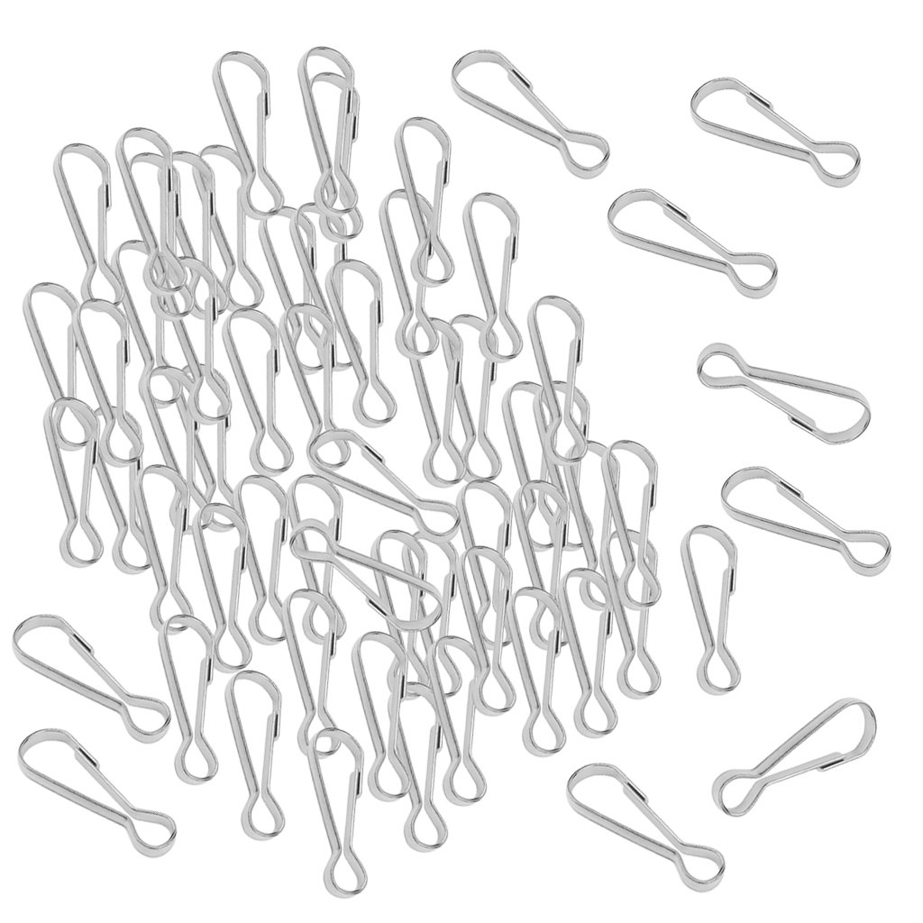 Sharplace 100 Mousqueton en Acier Hamac Crochet Pince