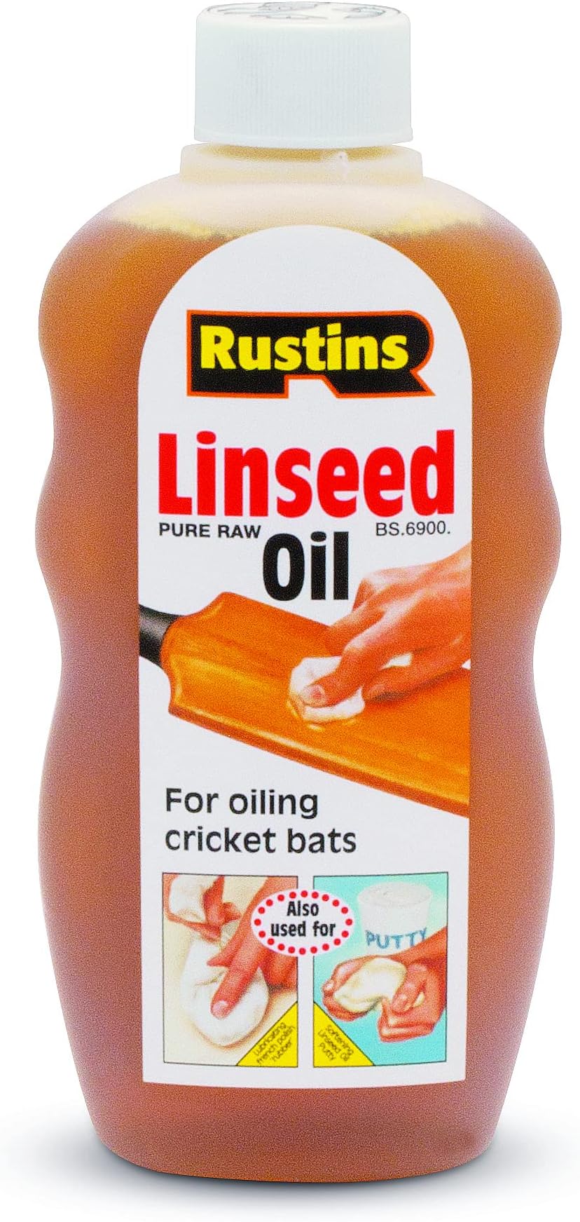 Rustins LINS300 300ml Raw Linseed Oil
