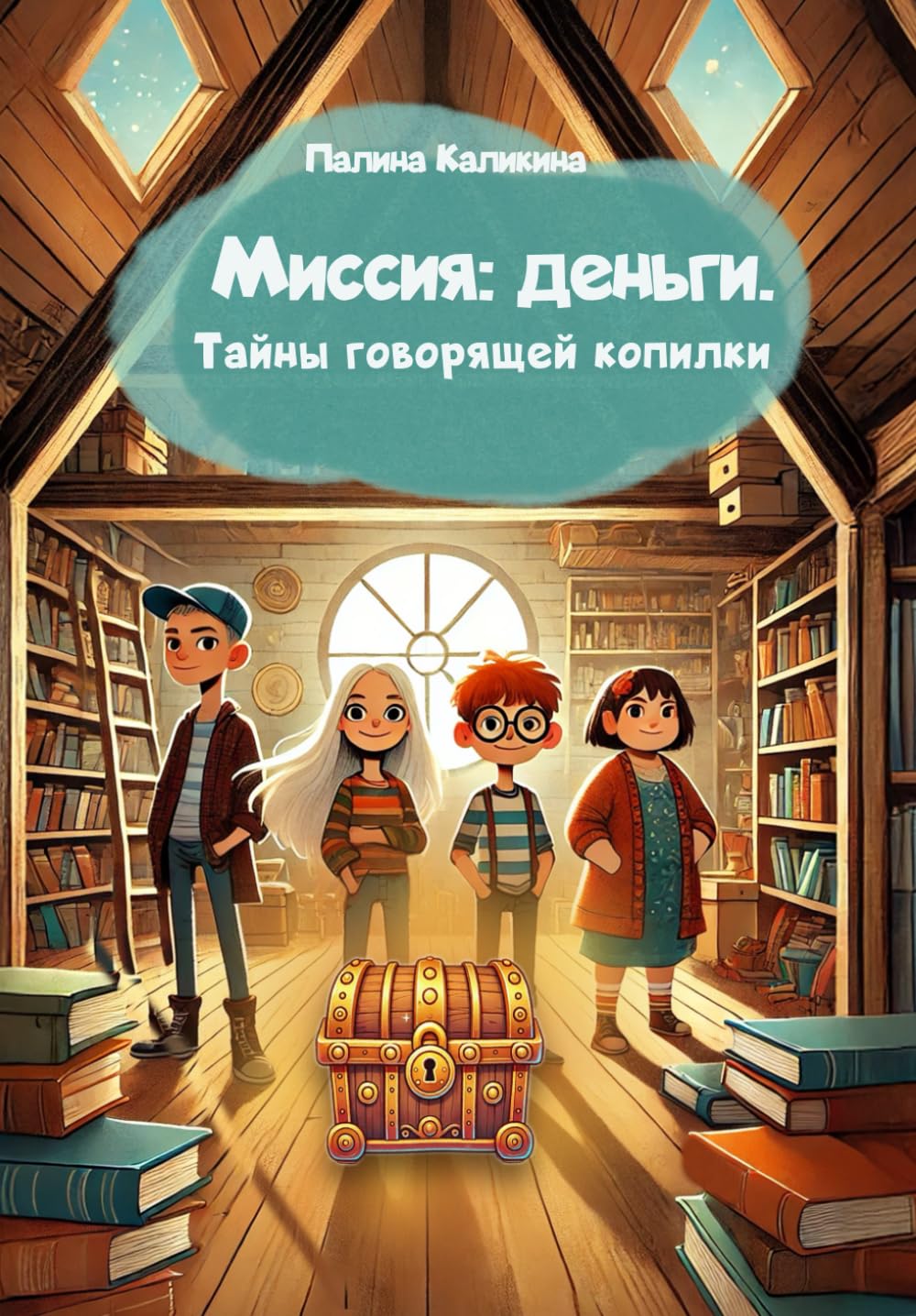 Миссия: деньги. Тайны говорящей копилки: увлекательное приключение для детей 8-12 лет, которое научит зарабатывать, копить, инвестировать и разумно тратить деньги!