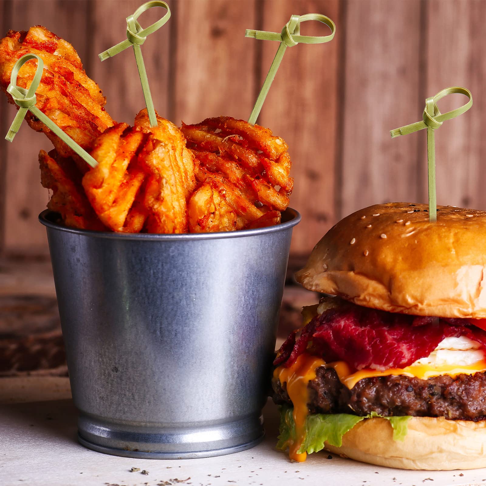 Aazon.co | 1000 Pcs 6Inch Baboo Cocktail Picks For Drinks 6 Inch