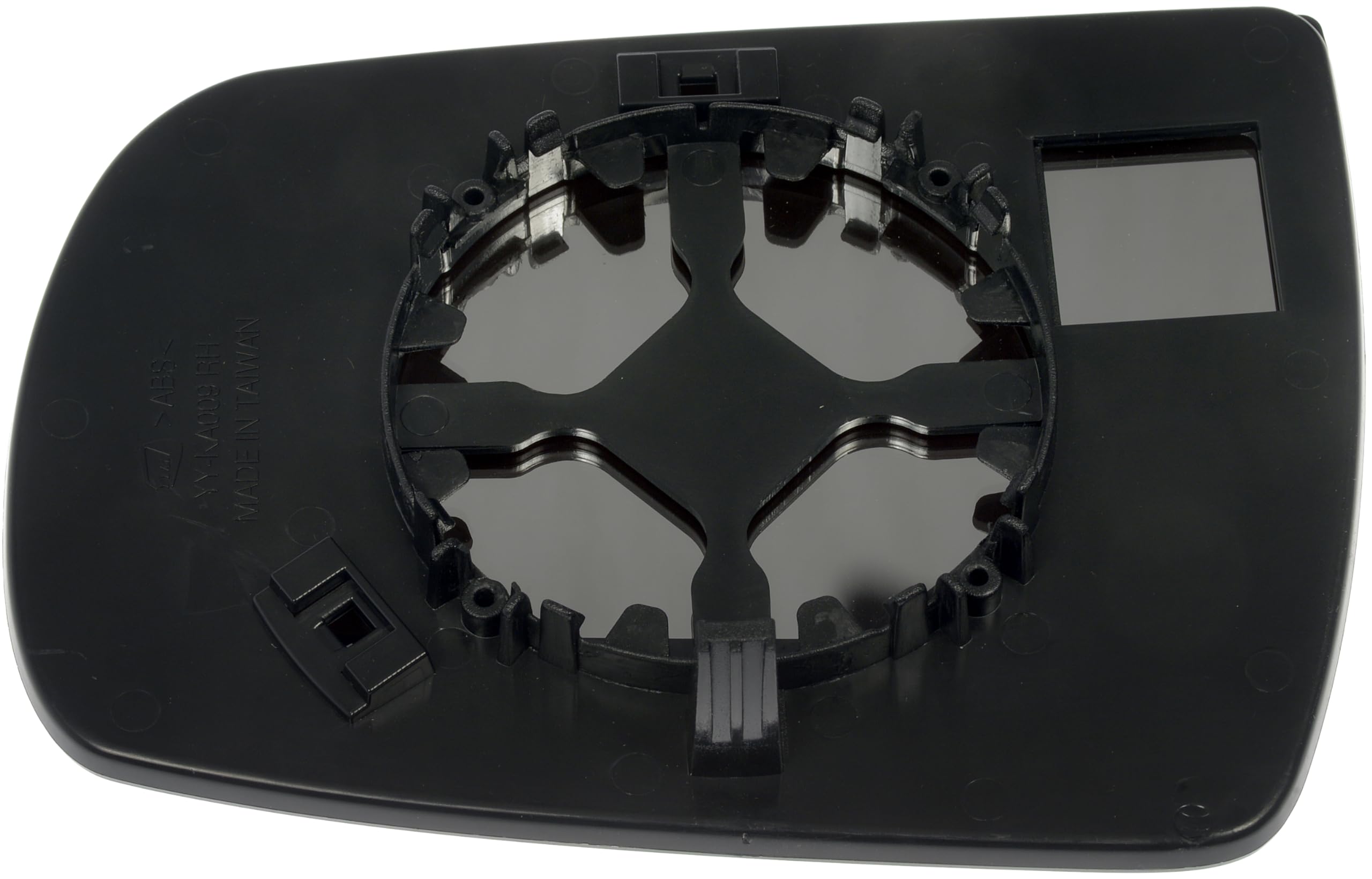 Dorman Mirror Glass Passenger Side for Select Kia Models Silver  