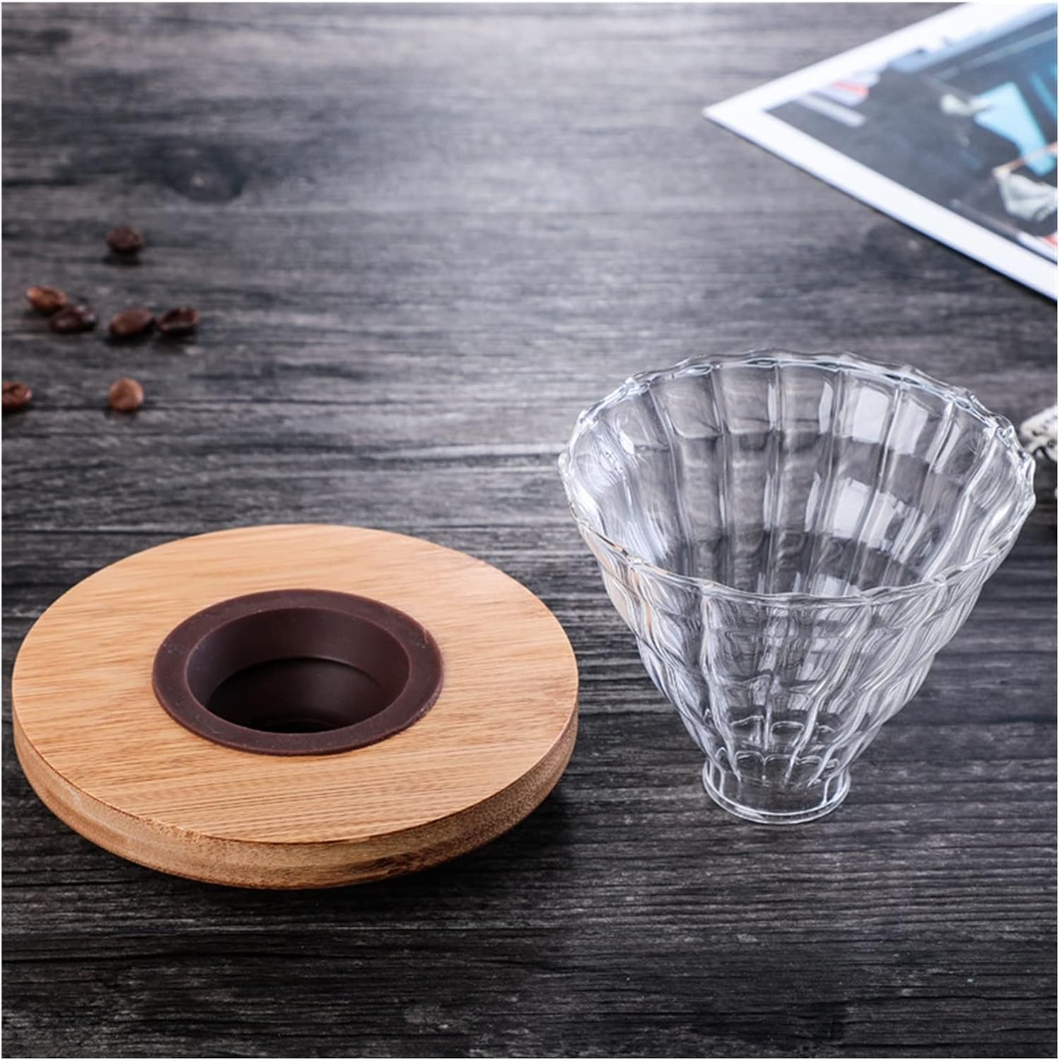Coffee Carafe Manual Coffee Maker Coffee Set Coffee Drip and Coffee Maker Set Reusable Coffee Filter Convenient