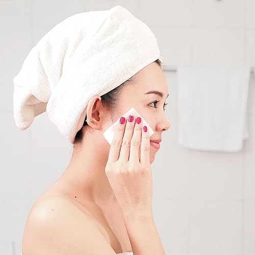 Miniatura 5 de Diane - Cuadrados de algodón 100 % real, suaves, delicados con el rostro, uso para maquillaje y remoción de esmalte de uñas, aplicador de belleza,