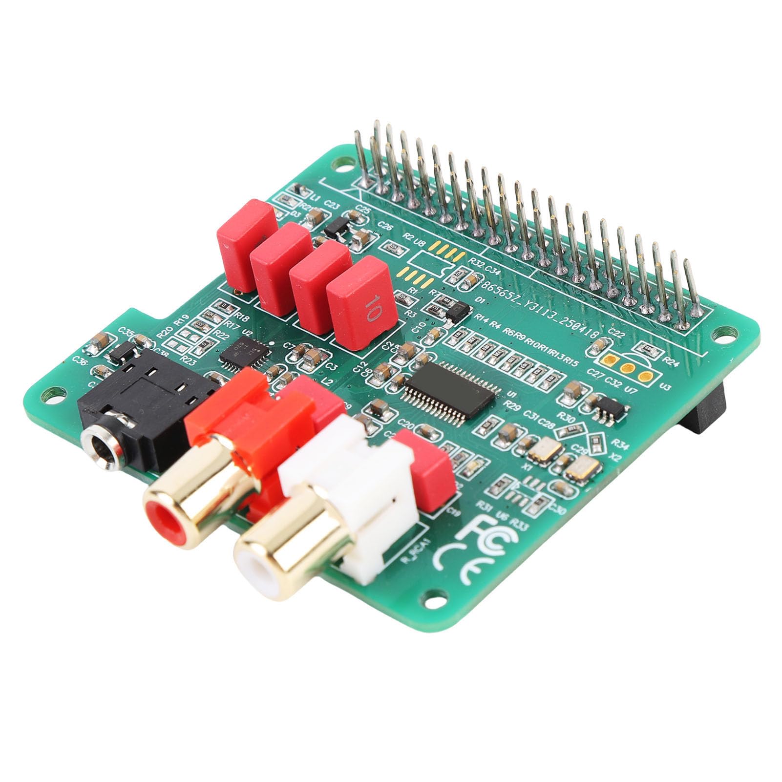Pongnas Tarjeta de Expansión de Sonido DAC HiFi para W 3B 3B+ 4 5,