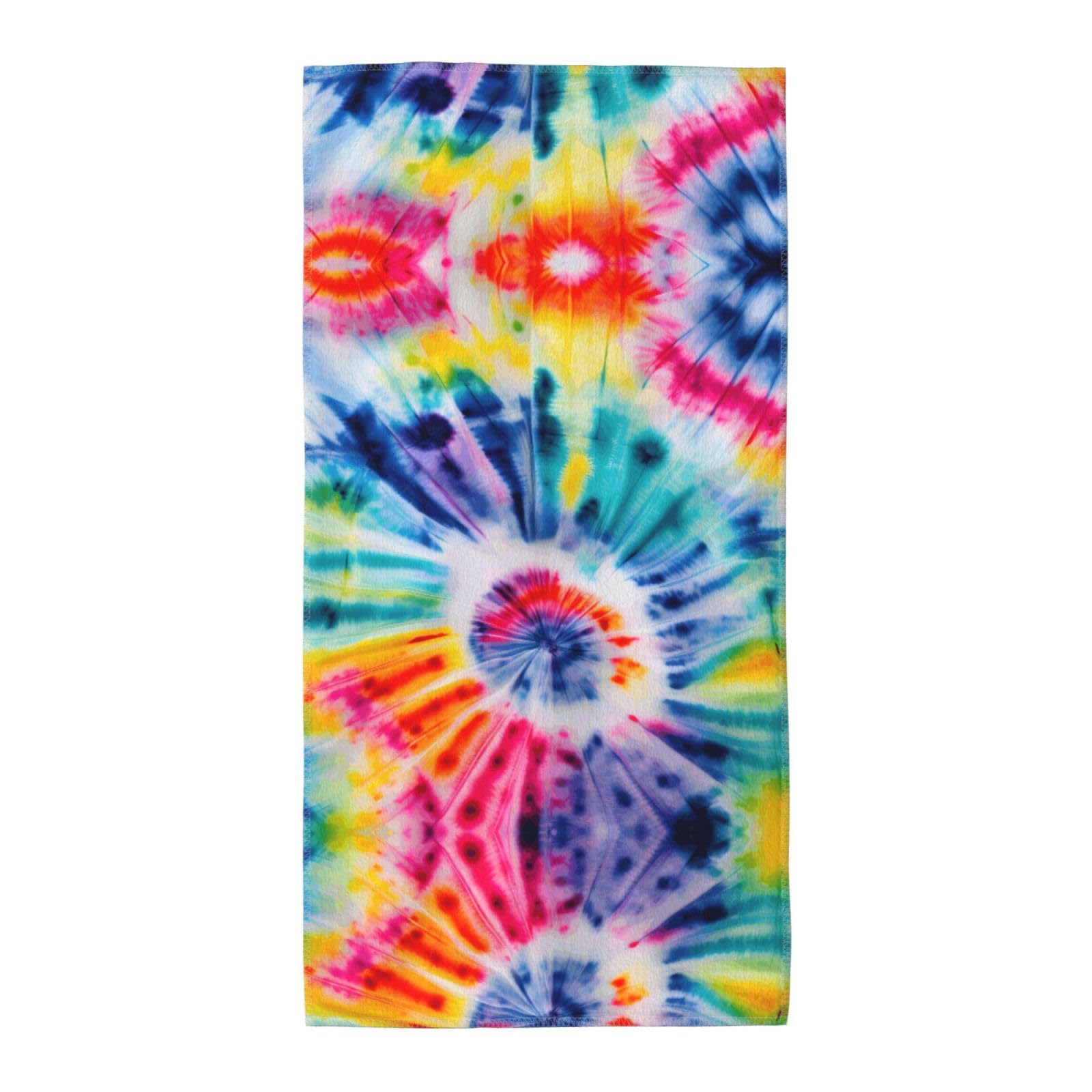 WYCZHY Beautiful World Rainbow Tribe Printed Quick Dry Beach Towel For Camping Travel Vacation