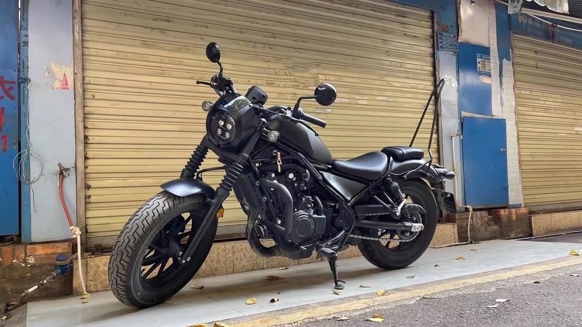 drążek Sissy Motocykl Sissy Bar pasuje do Honda Rebel CM300 CM500 zintegrowane oparcie odłączane akcesoria dla pasażerów oparcie kierowcy(60cm)