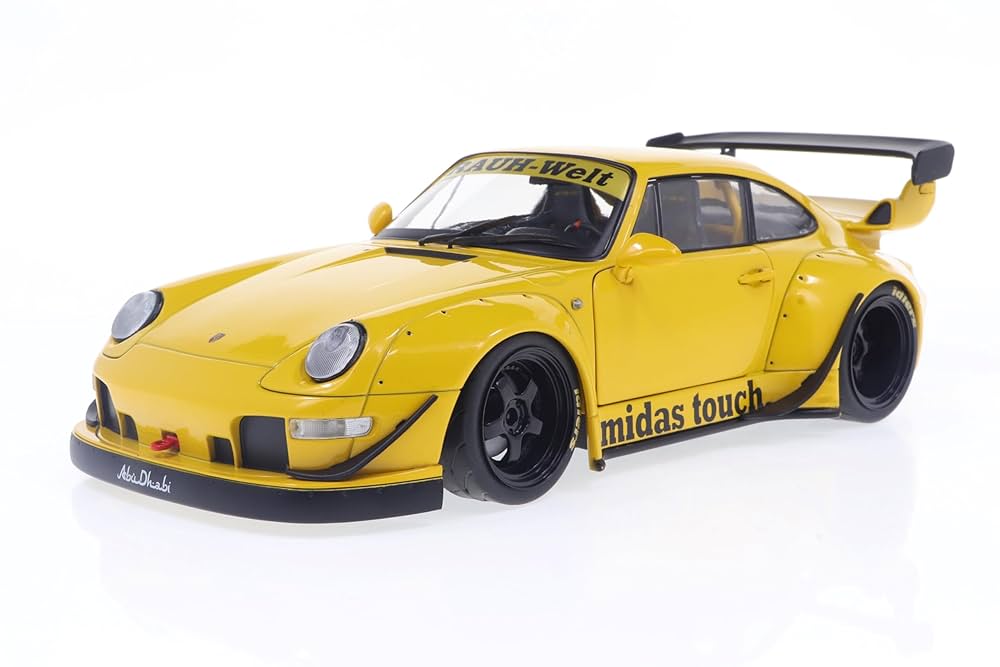 Solido RWB930 1/18 イエロー GAZOOショッピング RWB 930（1／18）: クルマ関連 GAZOOショッピング