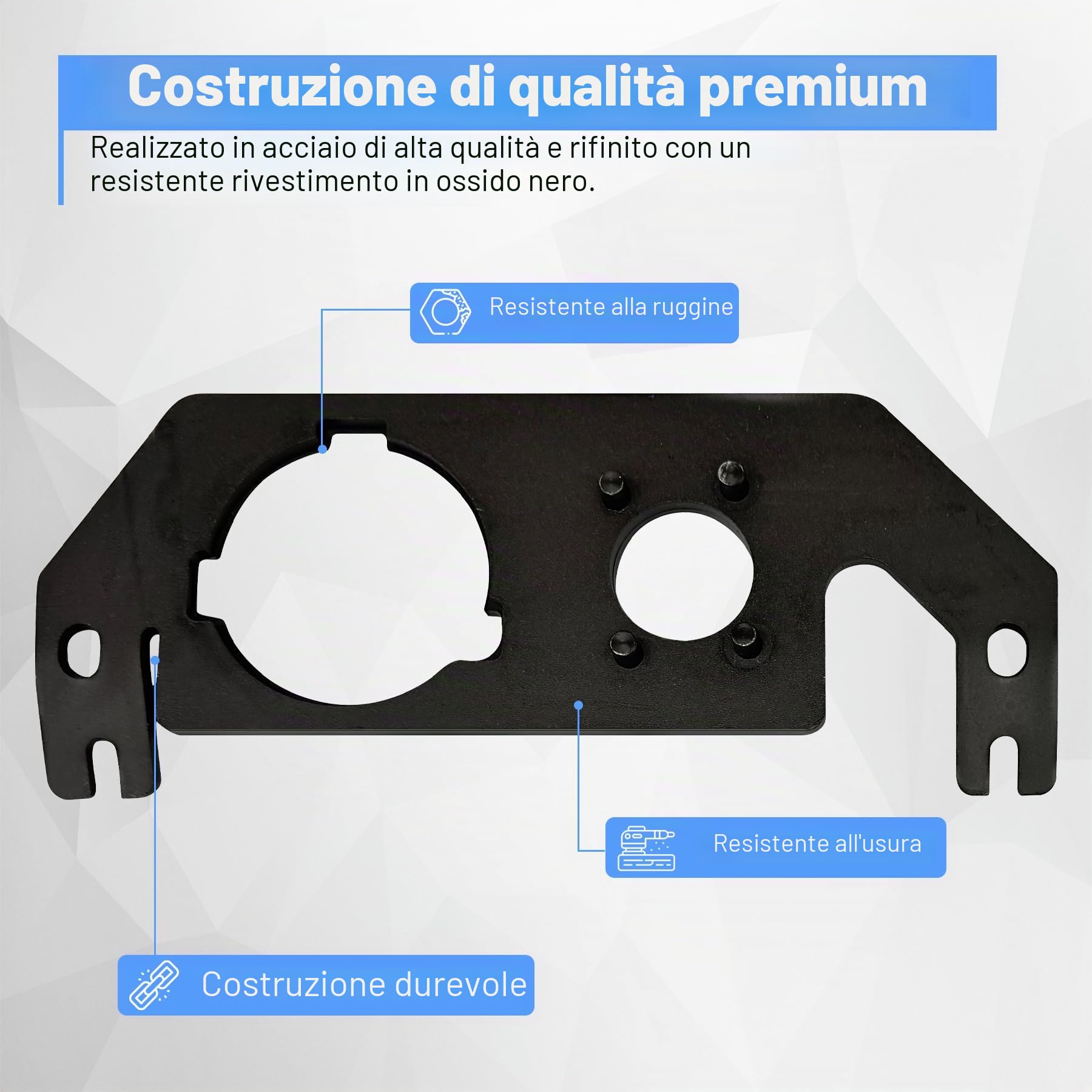 Attrezzo Bloccaggio Albero a Camme JLR-303-1625 per Land Rover | Kit messa in fase motore compatibile con Jaguar 2.0 Diesel, Discovery Sport, Evoque, F-Pace, XE e XF