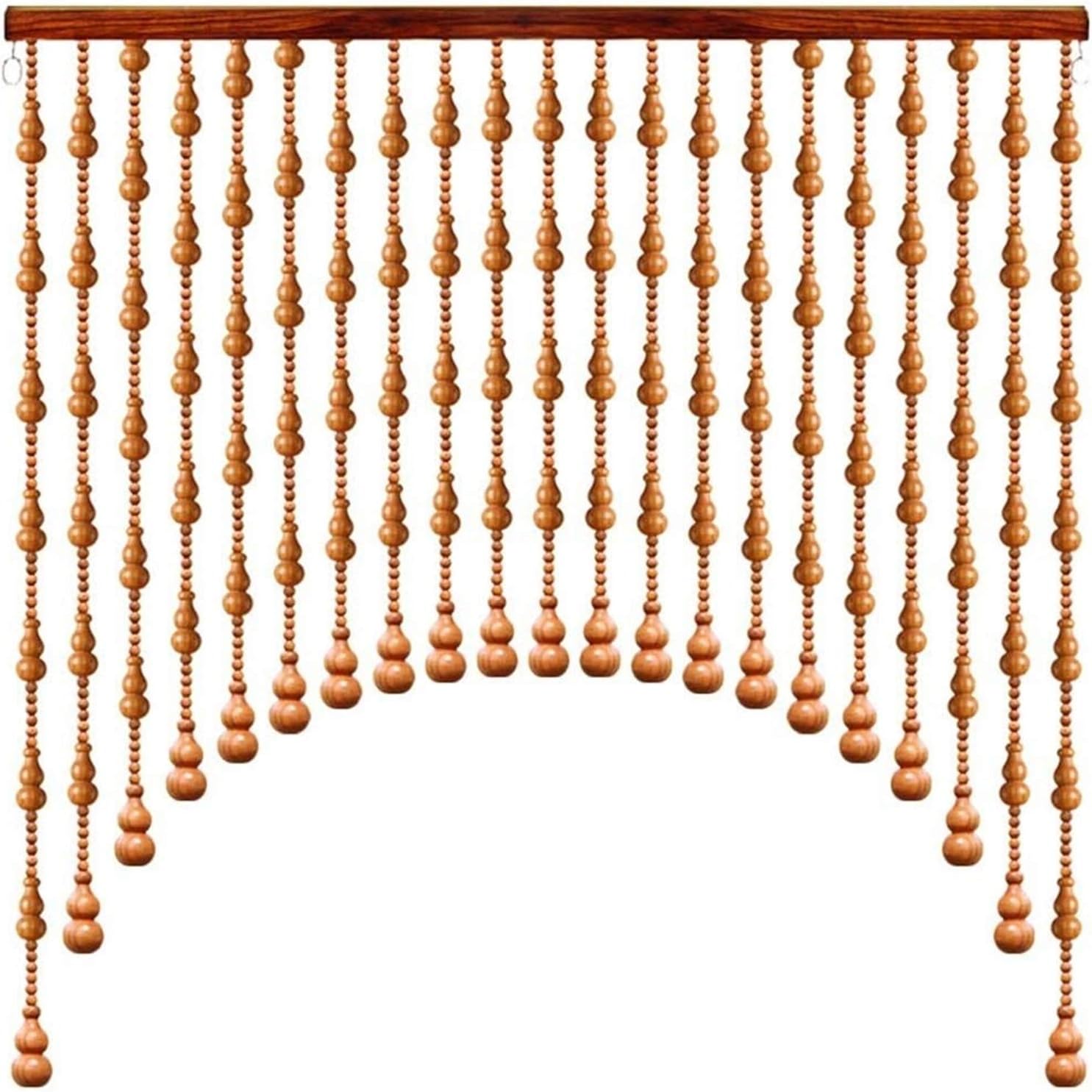 ひものれんビーズカーテン 暖簾 年間定番 木製のビーズのカーテン 自然桃の木のドアの弦のカーテンの戸口ビーズ 屋内部屋の仕切り手作り簡単なインストール Color Natural Size Width 70cm ひものれんビーズカーテン 暖簾 年間定番 木製のビーズのカーテン 自然桃の木のドアの弦のカーテンの戸口ビーズ 屋内部屋の仕切り手作り簡単なインストール Color Natural Size Width 70cm