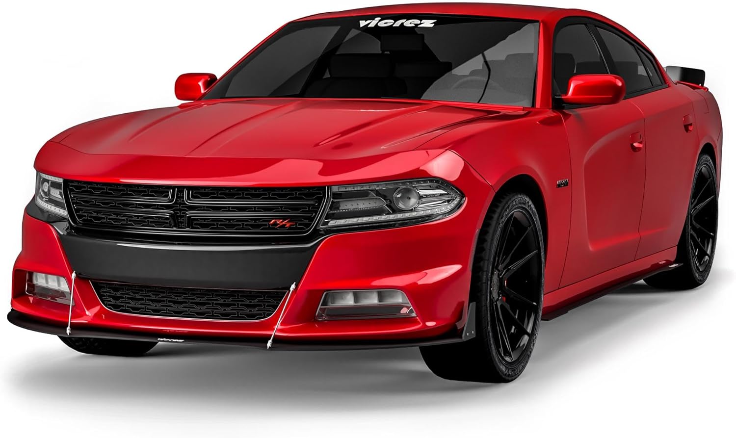 Vicrez VZ3 Style Front Bumper Splitter vz100691 | Dodge Charger 2015-2020