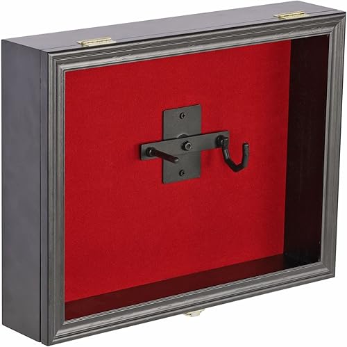 Miniatura 2 de Caja de sombra con revólver de pistola doble de 2 pistolas