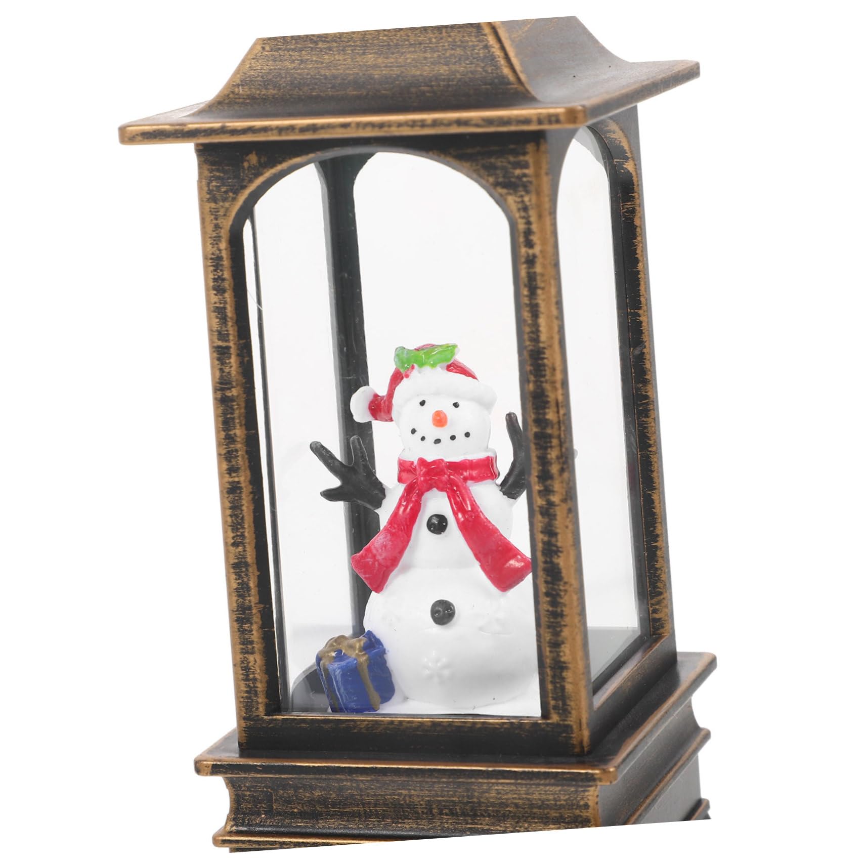 BESTonZON Christmas Lantern Decorative Led Lamp Charming Xmas Handheld Lantern for Holiday Parties Festive Home Decor and Seasonal Celebrations