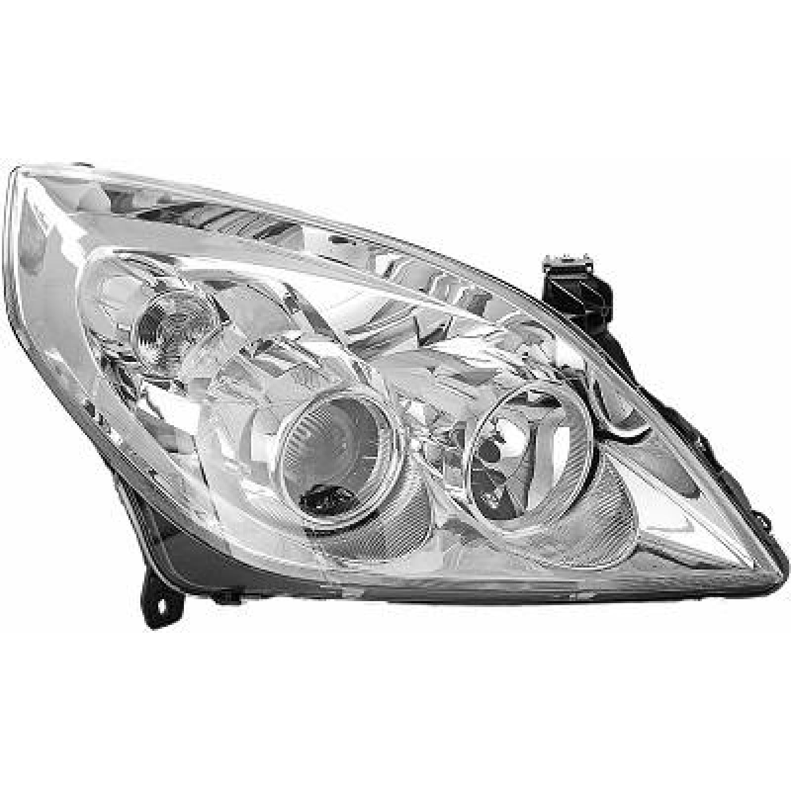 Faro derecho Opel Vectra C 2008 óptica delantera halógena 2