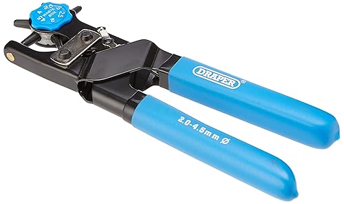 Miniatura 2 de Draper 63637 Expert - Alicates giratorios de perforación (0.079-0.177 in, azul)