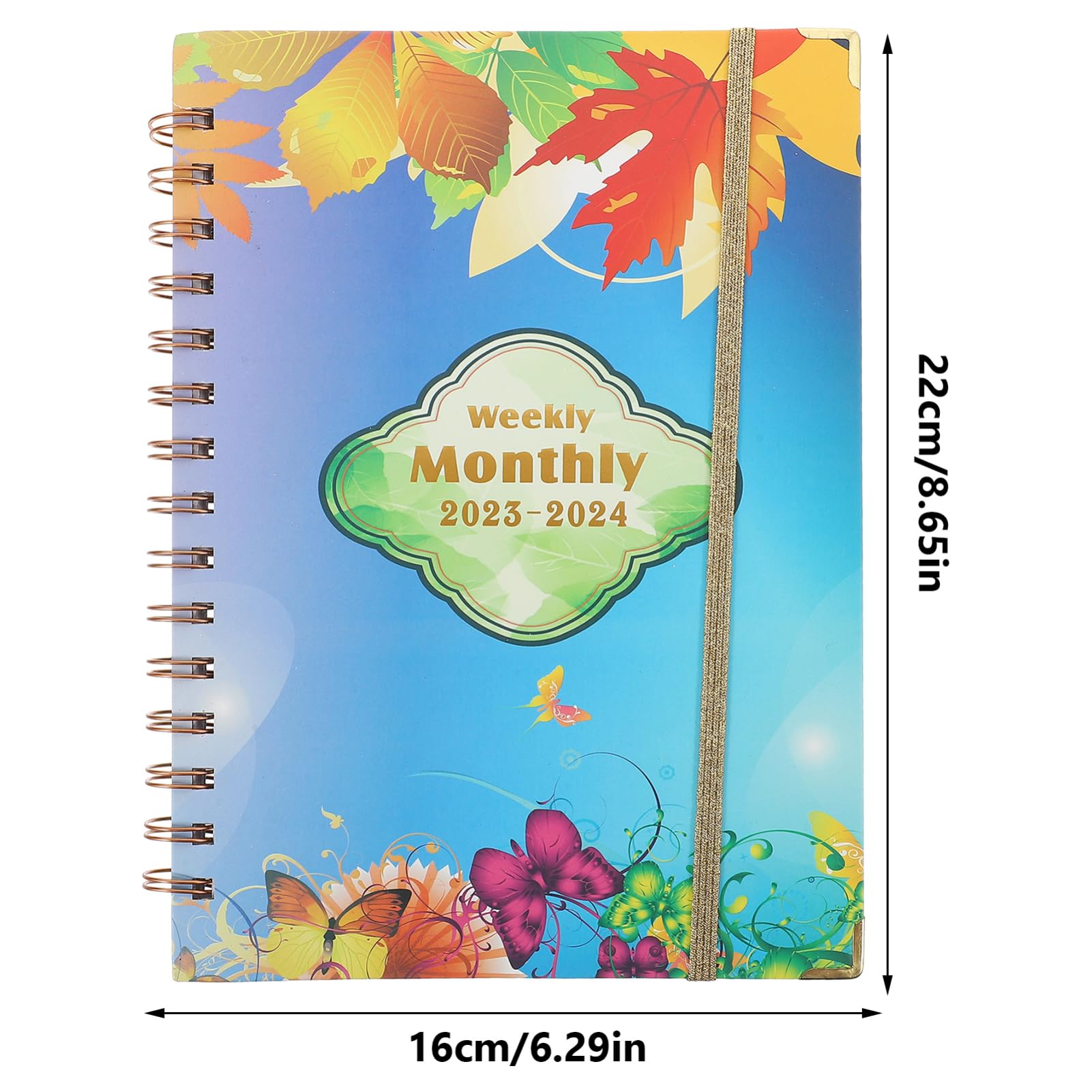 NUOBESTY 5 Pz Libro Agenda 2023 Scrivania Agenda Giornaliera Quaderno Dello Studente Quaderni Per La Scuola Pianificatore Di Calendario Libro Orario Taccuino Con Griglia a Punti Multi Carta