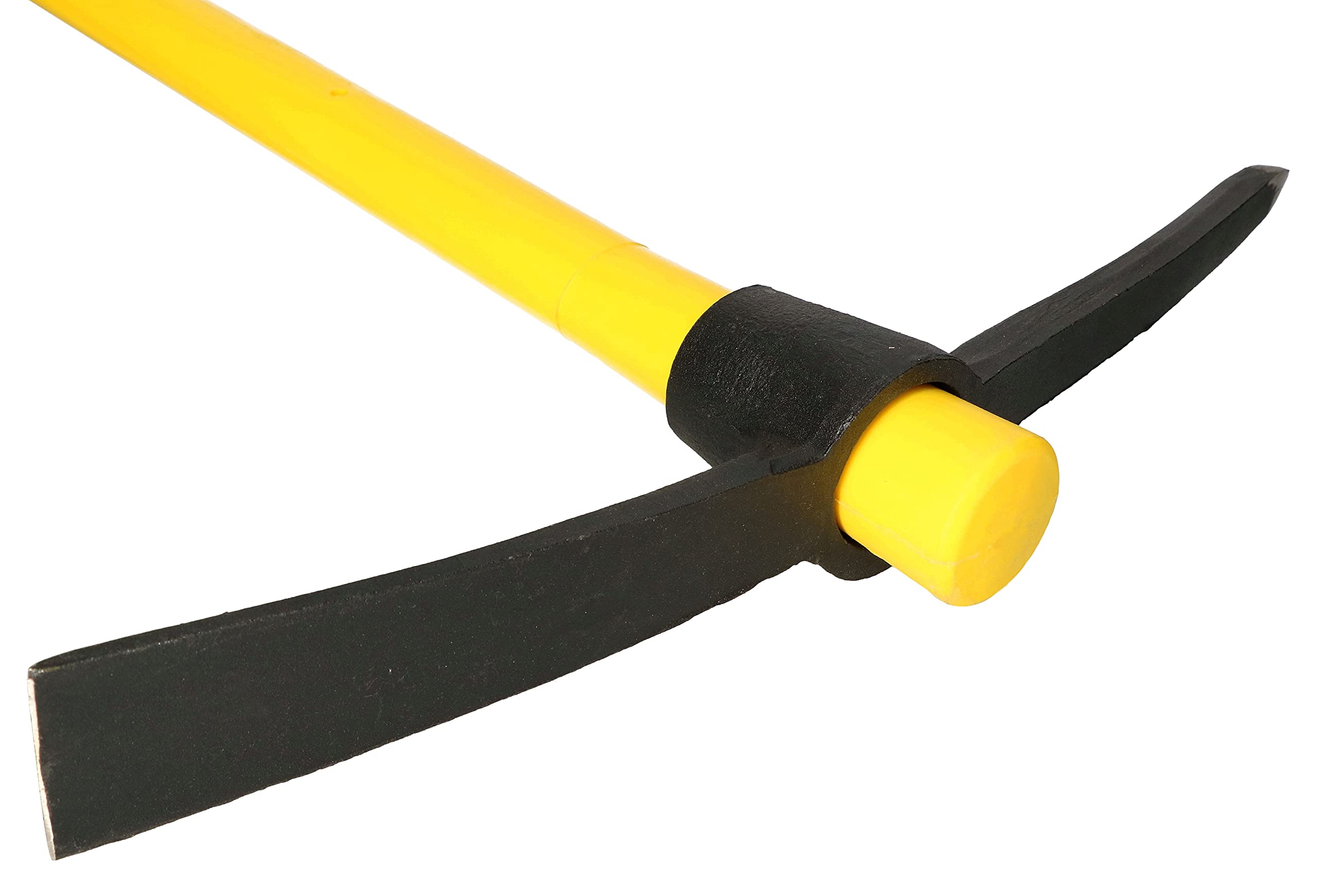 KOTARBAU® Azada cruzada x kg con mango de fibra de vidrio, azada para aflojar suelos duros (1,5 kg)