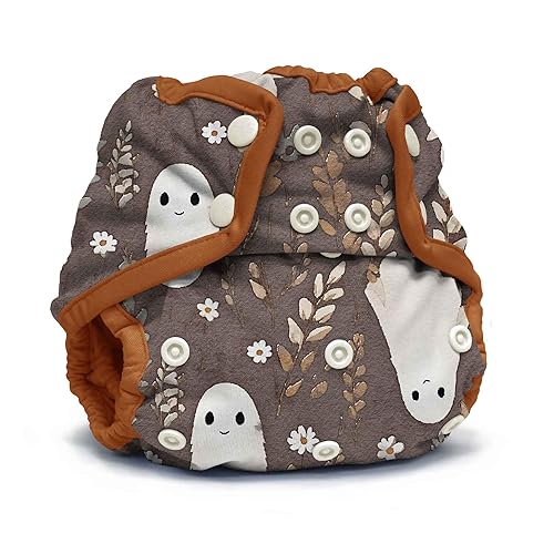 Miniatura 17 de Kanga Care Rumparooz - Funda de pañal de tela reutilizable de tamaño único, Aplix Quinn de 6 a 35 libras Quinn,BOO,Castle,Cobre,Dragones vuelan -