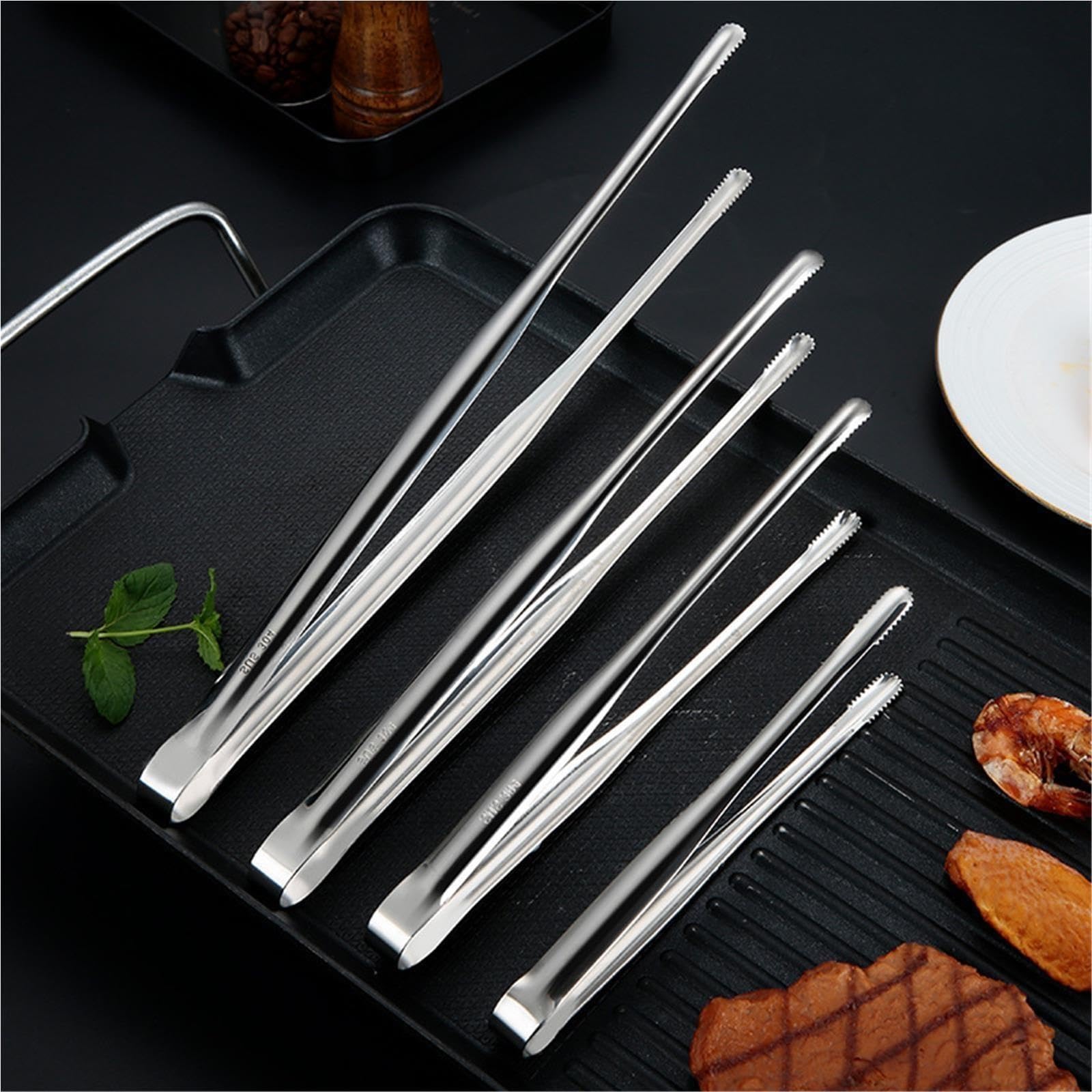 3 Pinzas for Barbacoa De Acero Inoxidable Para Cocinar
