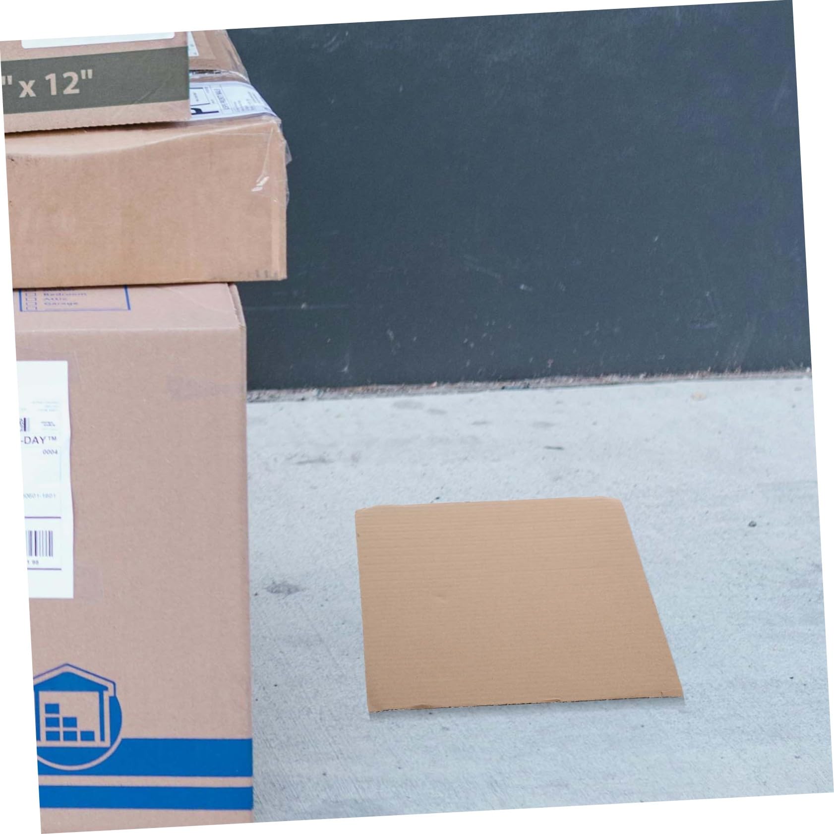 MAGICLULU 50piezas Placas de Cartón Ondulado para Embalaje Láminas de Cartón para Manualidades y Materiales de Embalaje para Proteger Artículos Cajas de Envío