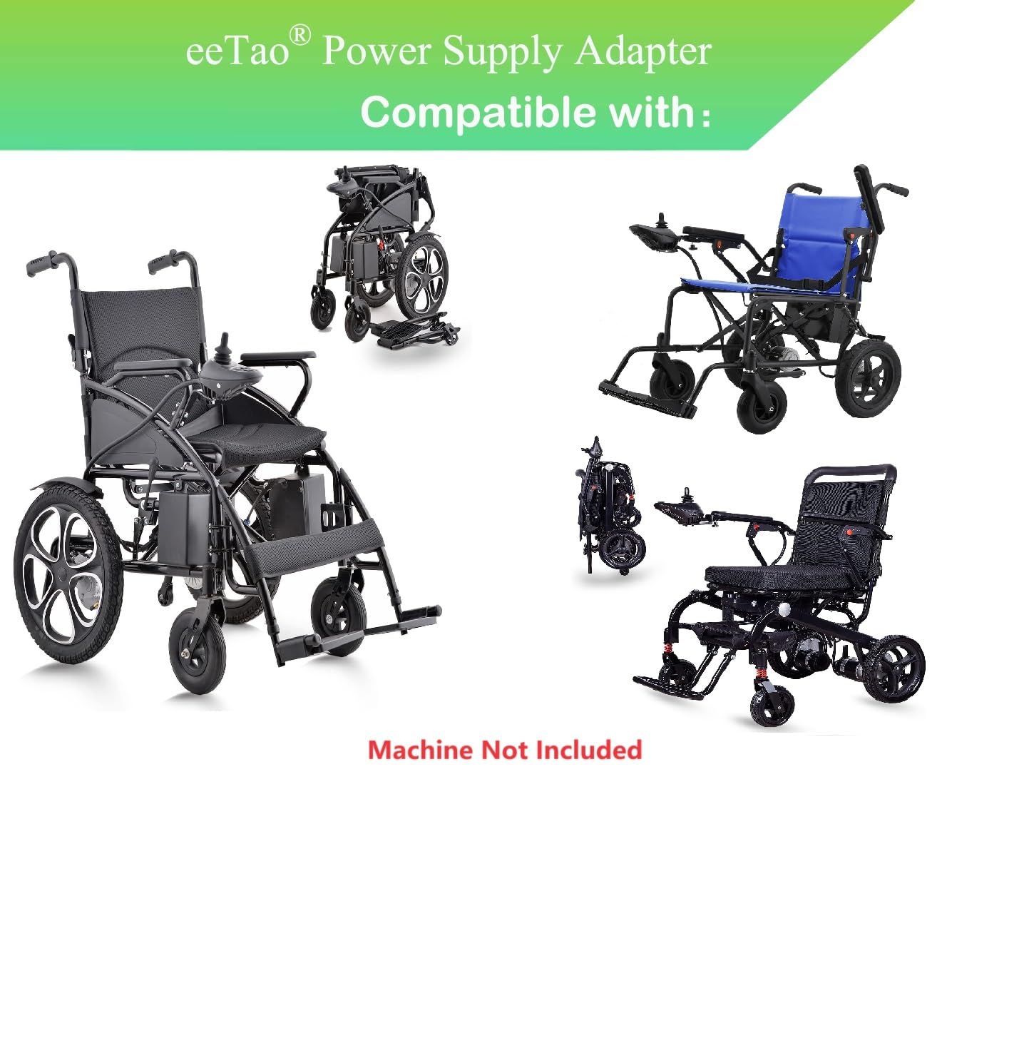 eeTao 3-Pin XLR AC/DC Adapter Replacement Charger Compatible with Rubicon DX01 DX02 DX06 24V12AH 10AH Super Lithium-Ion LiFePO4 Battery DC24V 2A 24V 2000mA 24VDC 2.0A 29.4V Power Supply Cable Cord