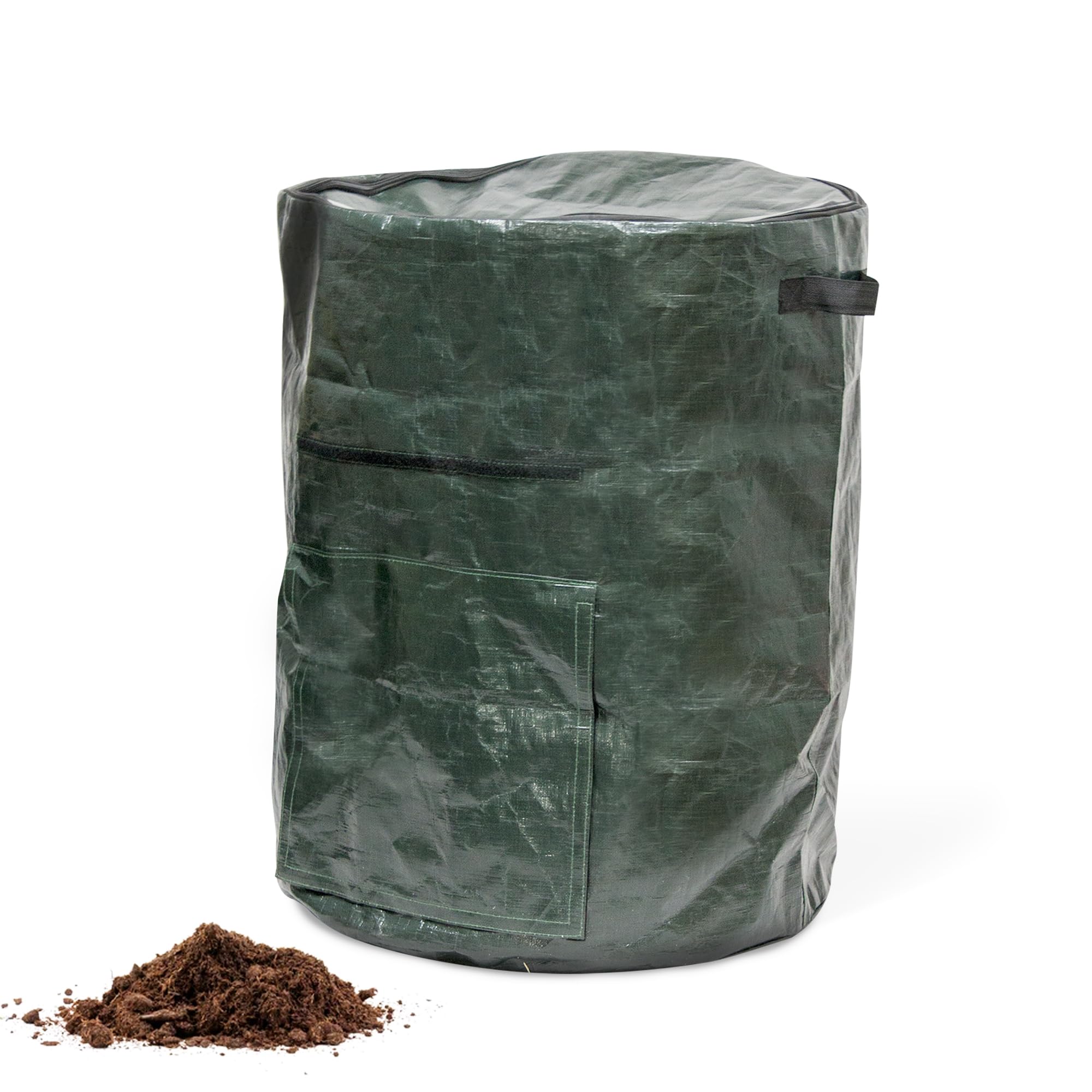 Greena Garden Composter Bags 150L - Recycle all garden and kitchen waste into nutrient-rich compost, composting bag (Green, Large)