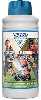 SPORTS REFRESH - Sports Wash Detergent & Powerful Odour Eliminator. Deodorising Cleaner for Activewear, Fitness & Gym Clothes - Prevents Odour Build-up, Fresh Scent (1 Litre)