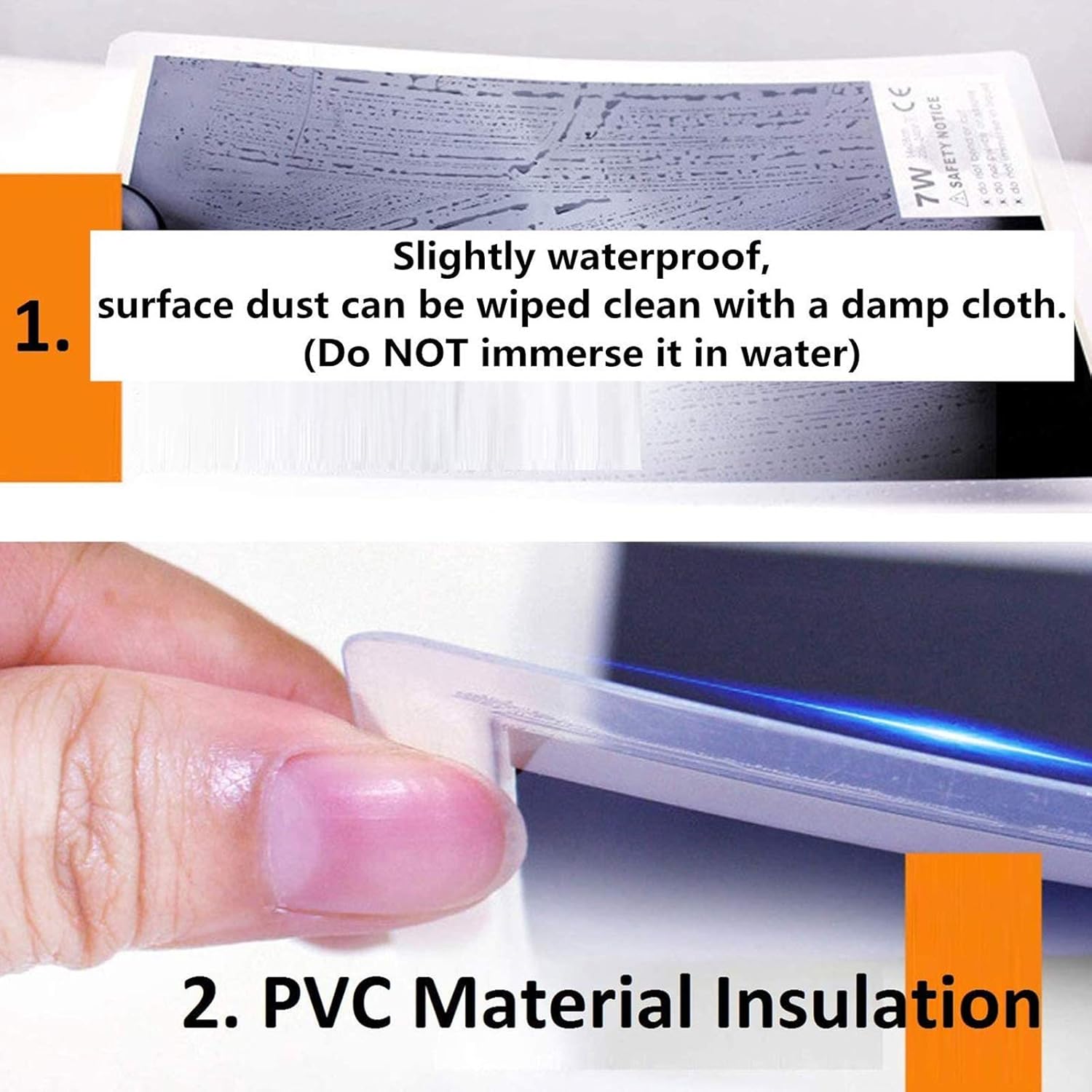 Reptile Heating Mat,5W/7W/14W/20W Waterproof Reptile Heat Pad with Temperature Adjustment, Pet Tank Warmer Mat Pad, Non-Adhesive Heat Pad for Turtle, Tortoise, Snakes, Lizard, Gecko