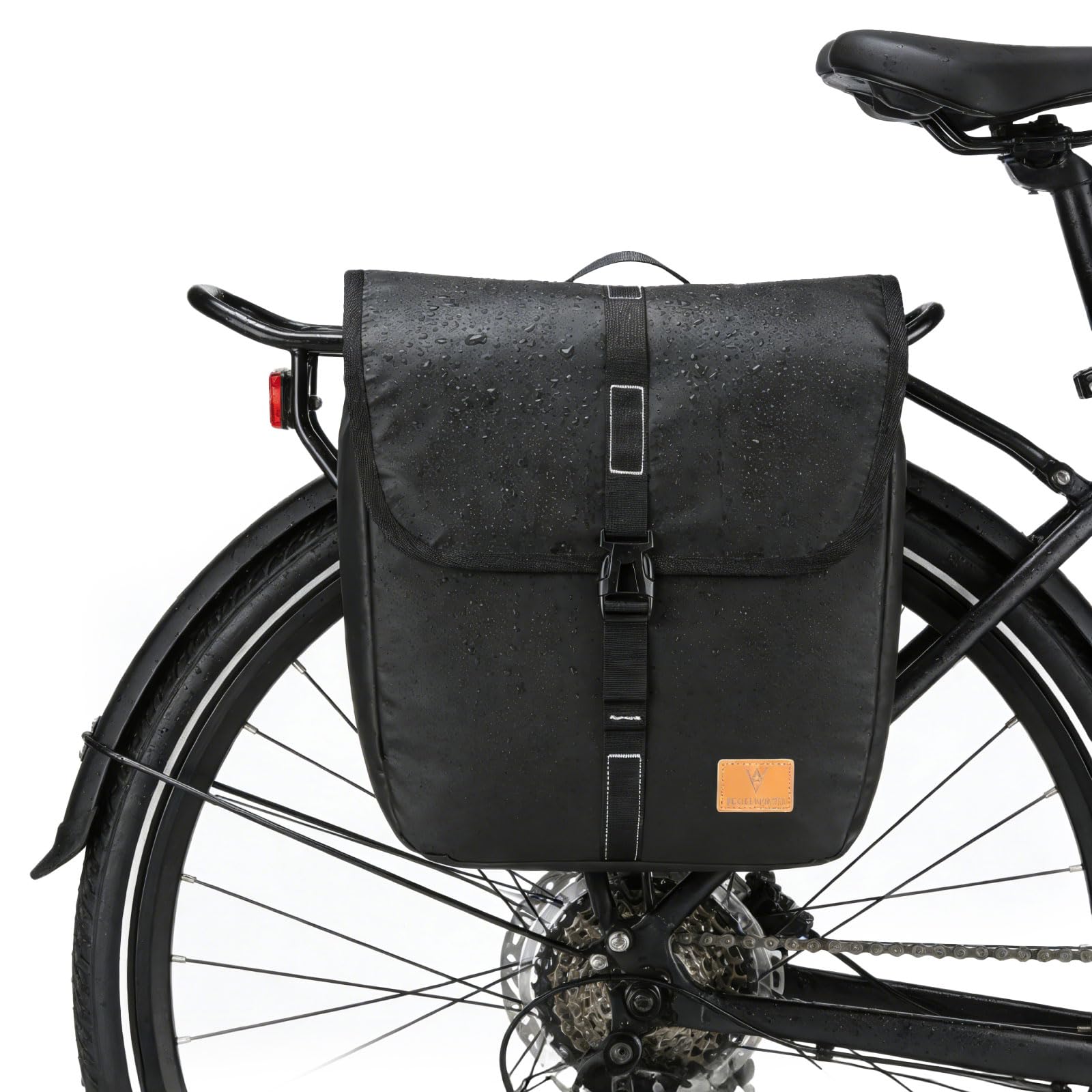 Hainue Fahrradtaschen für Gepäckträger,Oxford Gewebe 100% Wasserdicht Fahrradtasche mit Tragegriff,20L Große Fahrrad Tasche für Gepäckträger,Einfache 