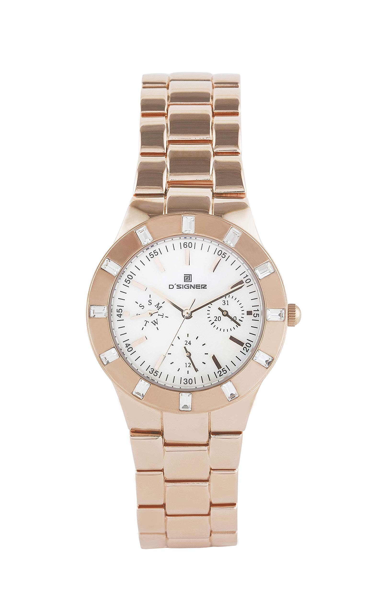 DSIGNER Analog White Dial Womens Watch-722RGM.6 (B08BXH21FT) Amazon Price History, Amazon Price Tracker
