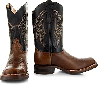 Soto Boots Men's Square Toe Cowboy Boots H4002 Price In India