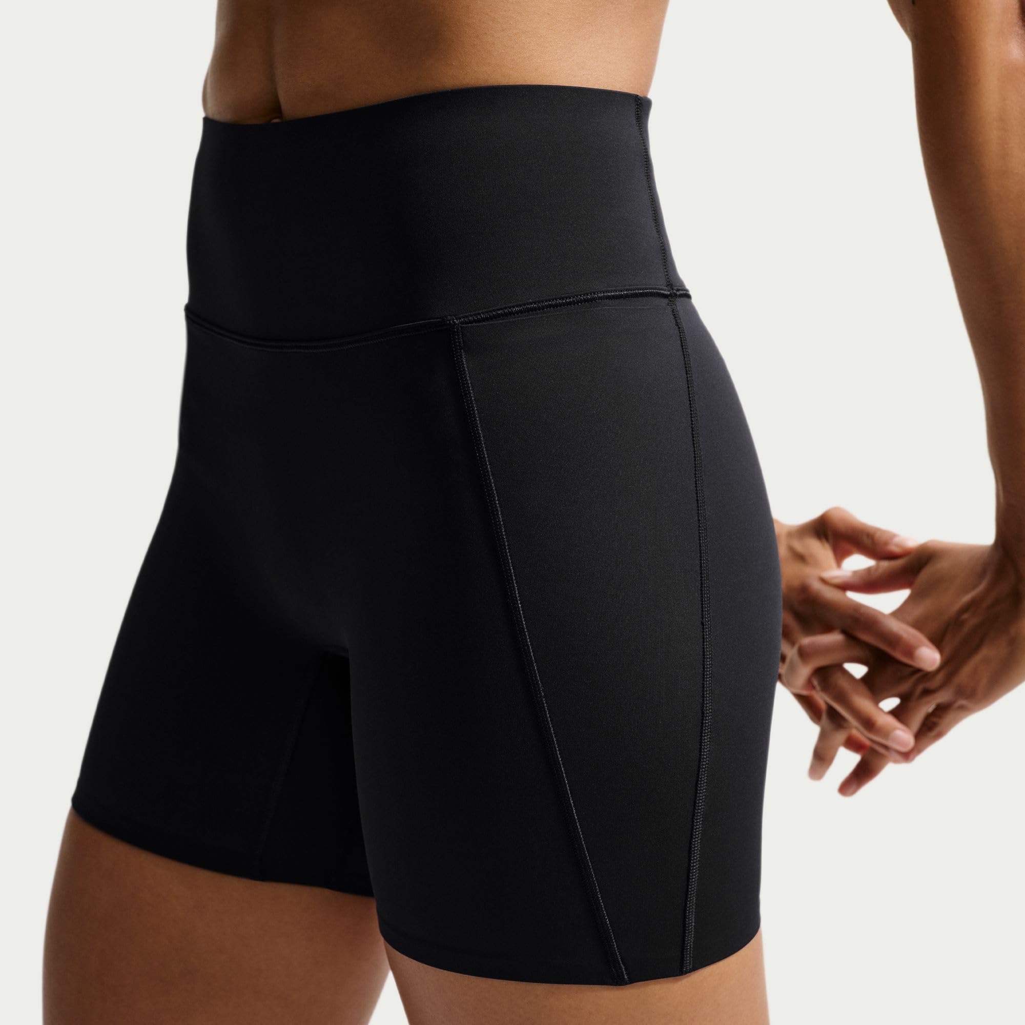 NIKE Nike Universa Bike Shorts Mit Taschen, Mittlerem Halt Und Hohem Bund Für Damen (Ca. 12,7 Cm) - Shorty Kobiety