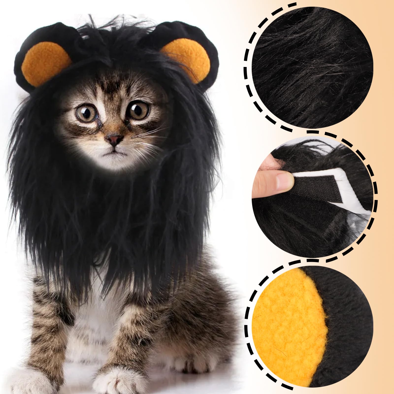 Amazon.co.jp: YAYAHDS(よしこ) 犬 猫用ウィッグ ライオン仮装 かぶり