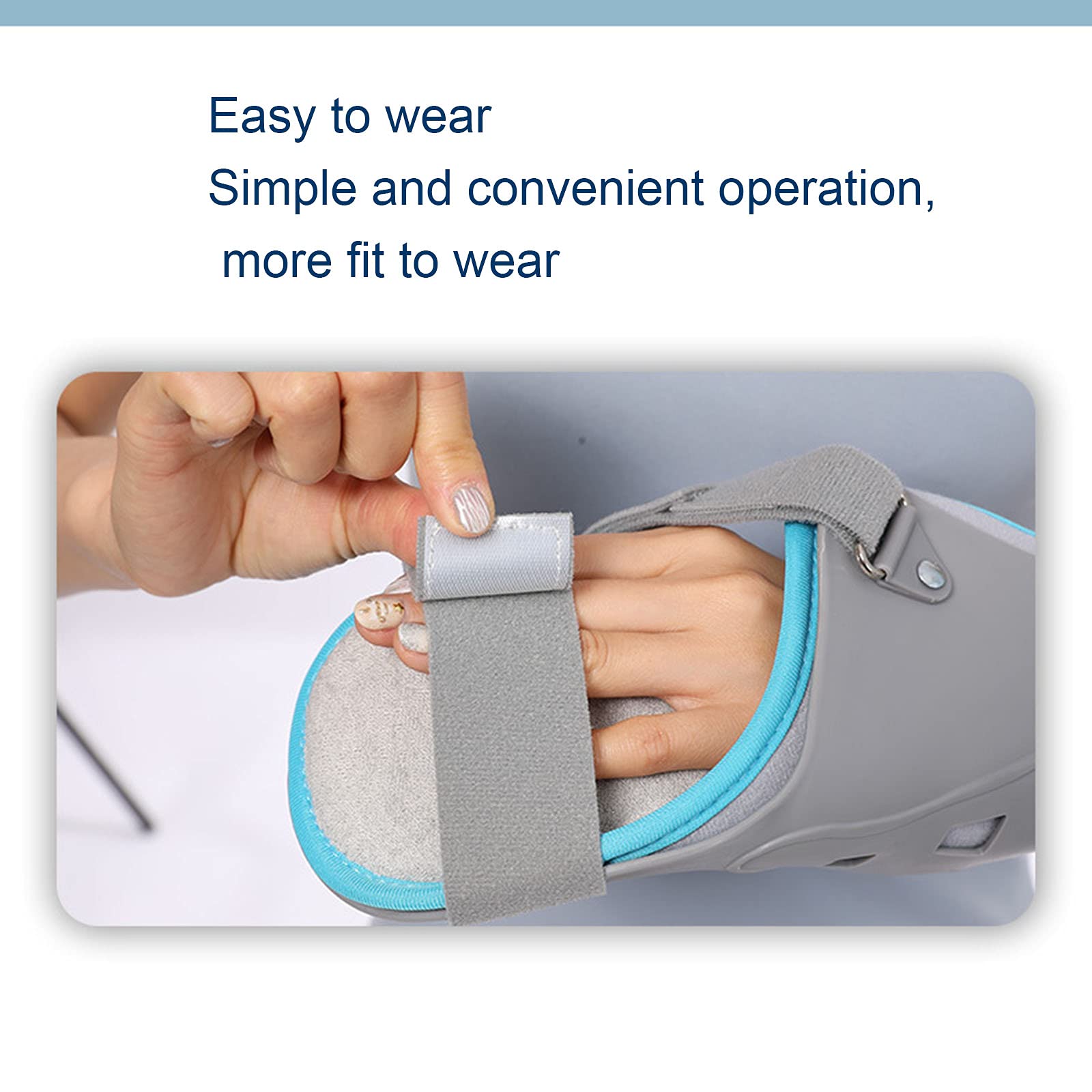 Wrist Palm Halterung, verstellbar, Finger, Splint Orthosis Resting Hand Splint Night Wrist Splint Splint Unterstützung Immobilizer für Wrist Sprain, Arthritis, Sehnenentzündung, Brot, Relief (recht)