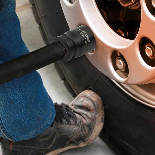 Miniatura 7 de LLNDEI Juego de llaves de impacto de 34 pulgadas, 12 piezas resistentes CR-MO profundosjumbo, diseño de 6 puntos, SAE de 34 a 1-916 pulgadas, para