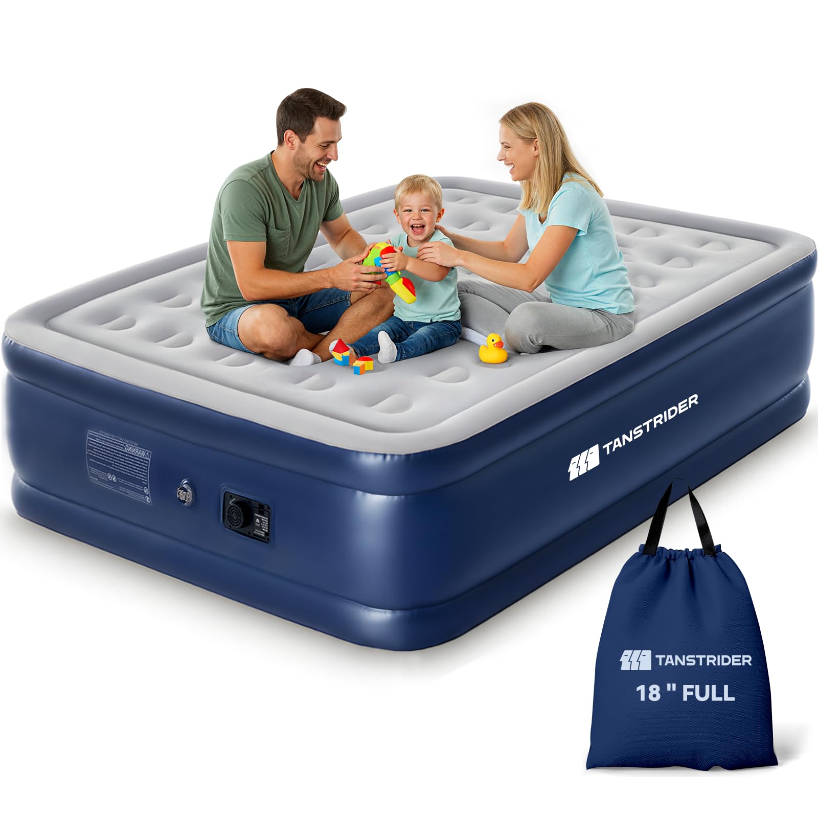 TANSTRIDER 18 Inch Full Air Mattress