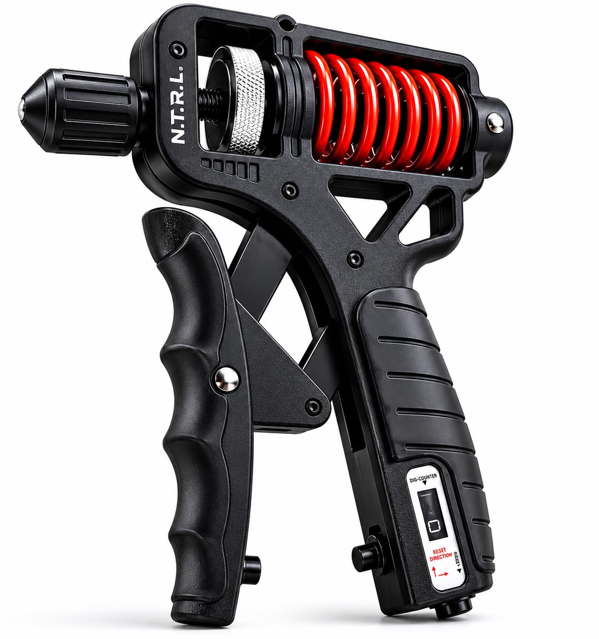 Hand Grip Strengthener & Forearm Trainer — Adjustable 44–154lb Resistance for Rehab, Climbing, Martial Arts & Sports | N.T.R.L.®