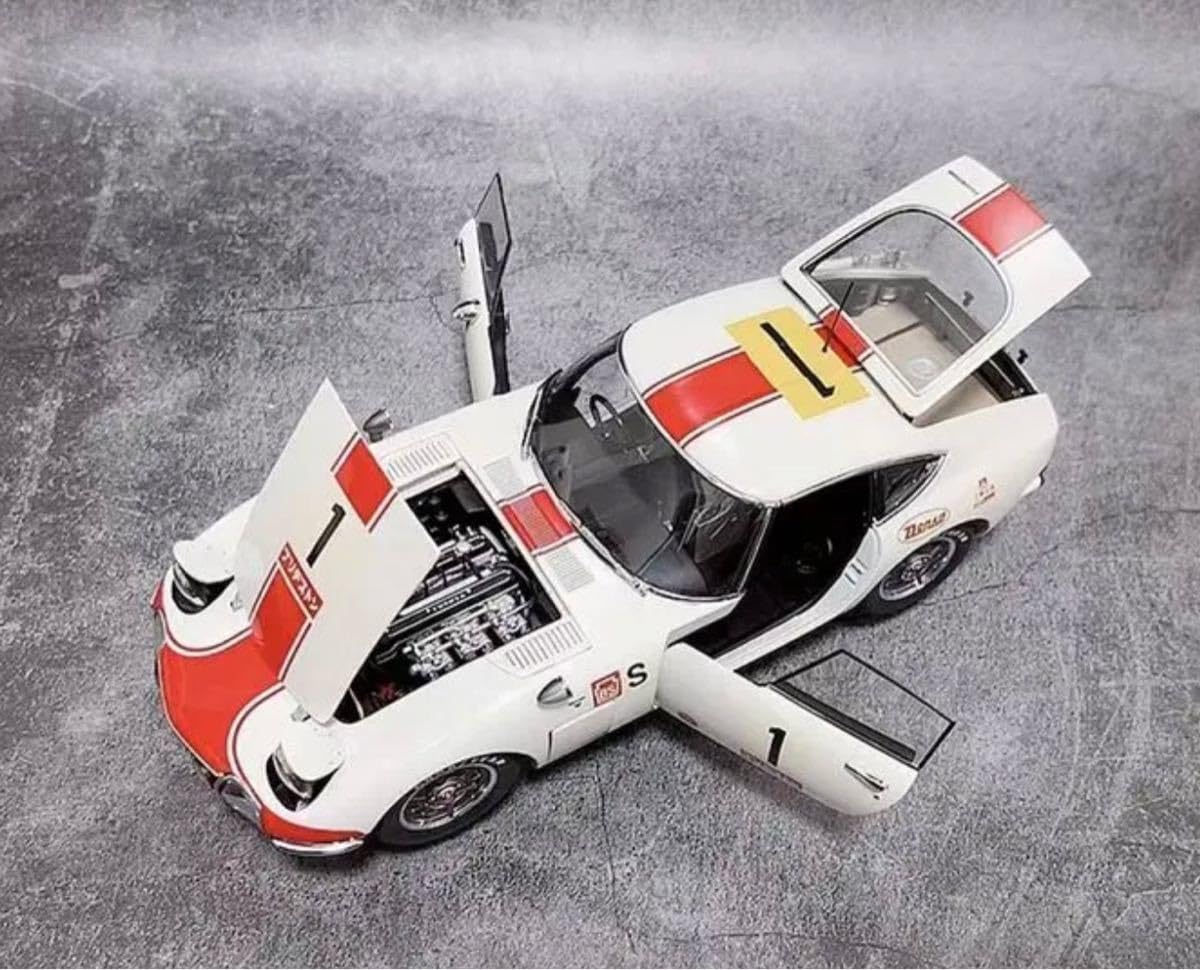 AUTOart 1/18 TOYOTA 2000GT 富士24HRS 優勝車 TOYOTA 1/18scale die-cast minicar 2000GT 24 HRS FUJI 1967