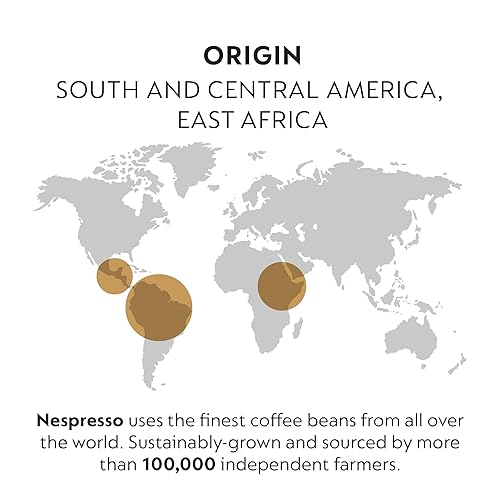 Miniatura 3 de Nespresso Cápsulas OriginalLine Ristretto Descafeinato café tostado oscuro 50 cápsulas de café prepara 085 onzas