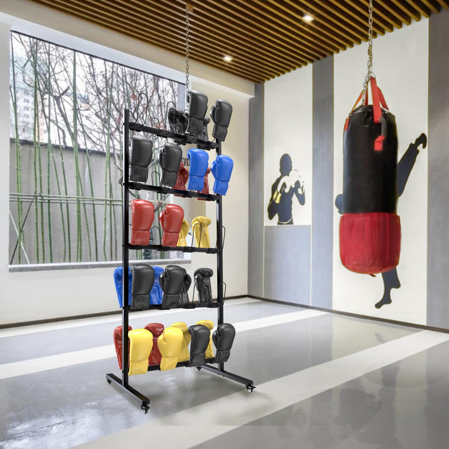 Metal Gear Rising Wall Mounted Glove Drying Rack For Two Gloves By - Main Image