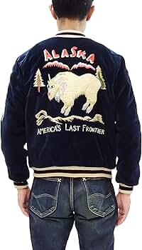 Amazon | (テーラー東洋) Tailor Toyo スカジャン アラスカ柄 TT15544