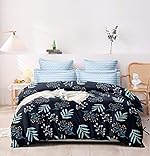 Floral King Size Duvet Cover 90×100 Inches Glace Cotton Soft Bedding with Zipper Closure, for Blanket King Size, Double Blanket, Razai Double Bed, Comforter Cover