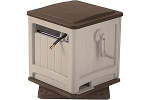 Hideaway Your Hose with Suncast's 225ft Swivel Smart Trak Hose Reel for Outside