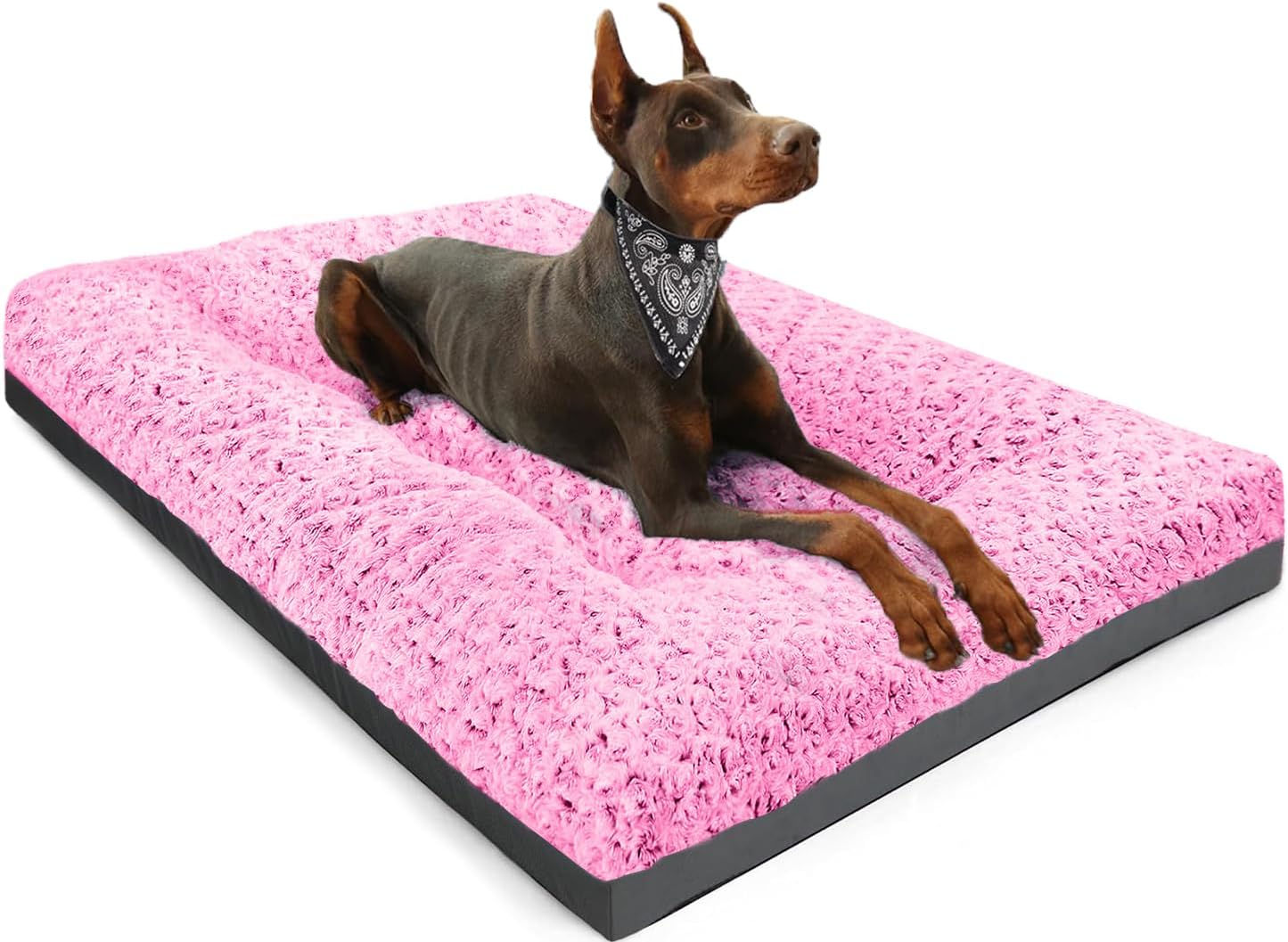 Cama para Perro Grande 35x23 Pulgadas Lavable Antideslizante