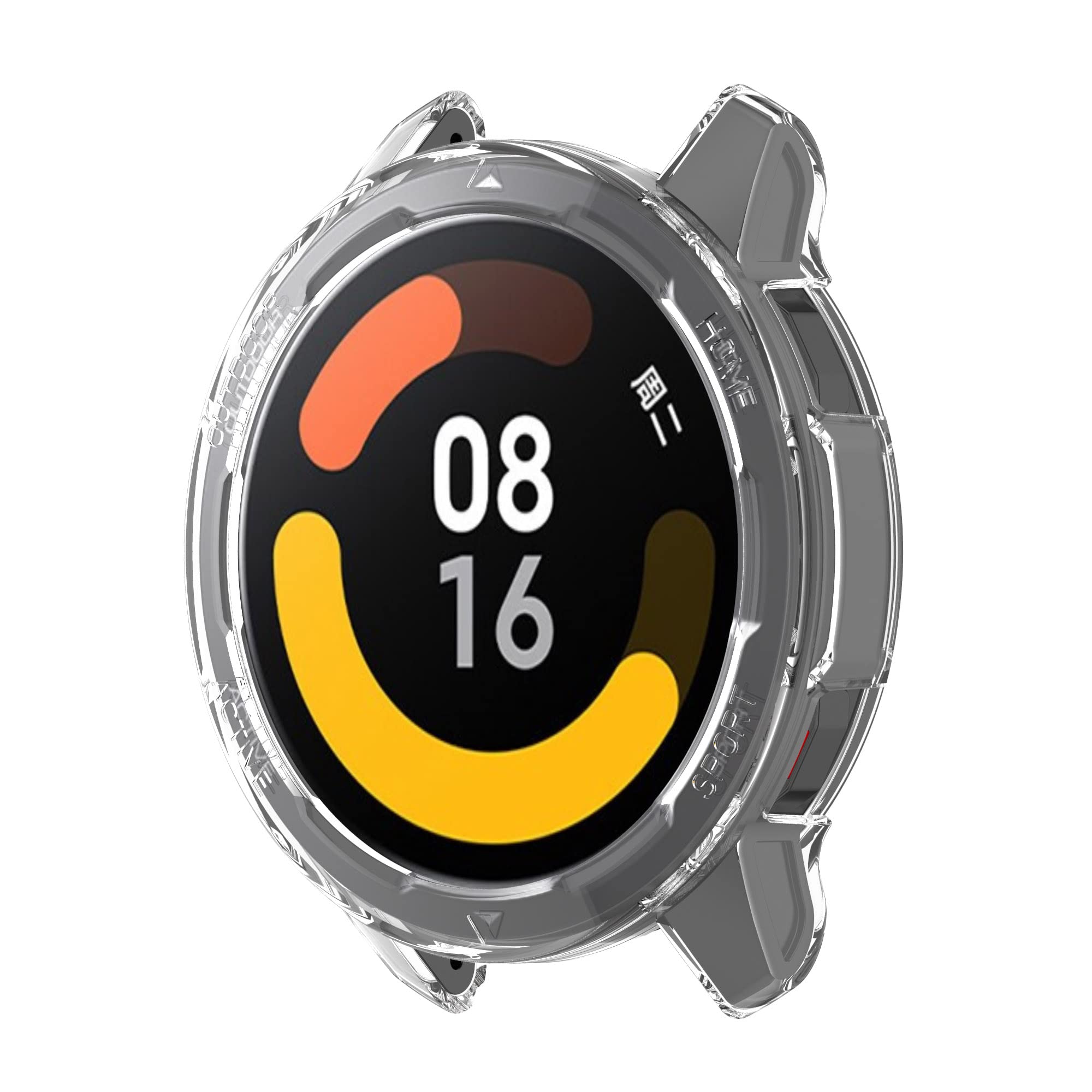 Custodia Luminosa Con Cinturino Per Xiaomi Watch S1 Active E Color 2 - TPU Morbido, Vari Color I - Foto 10