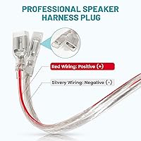 Vista 4 de NuIth Adaptador de arnés de cableado para altavoz de puerta para GMC Chevy Yukon/Silverado/Sierra Express 1993-2014, para Buick Cadillac 1987-2006