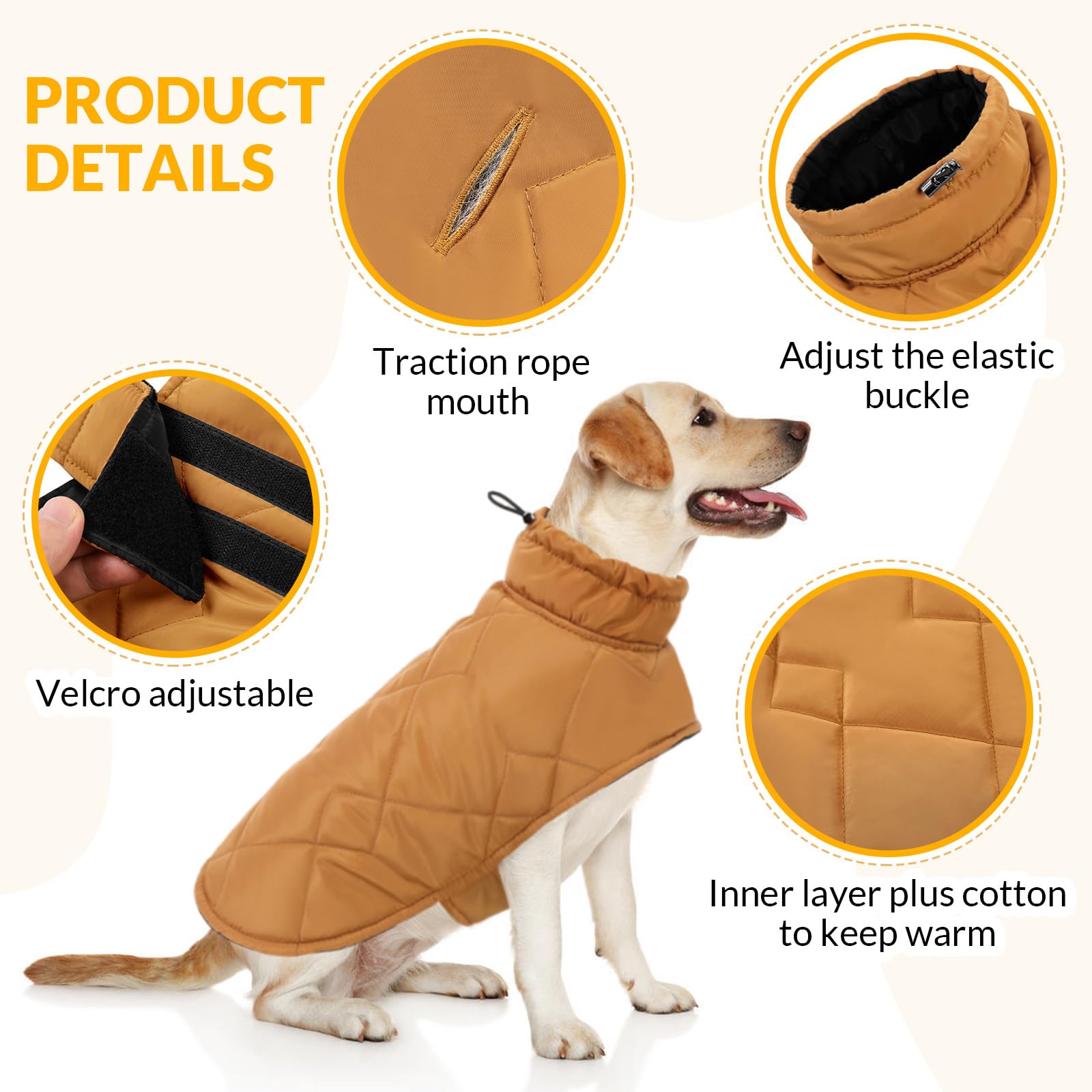 Idepet Cappotto Di Cane Giacca Calda, Cappotto Per Animali