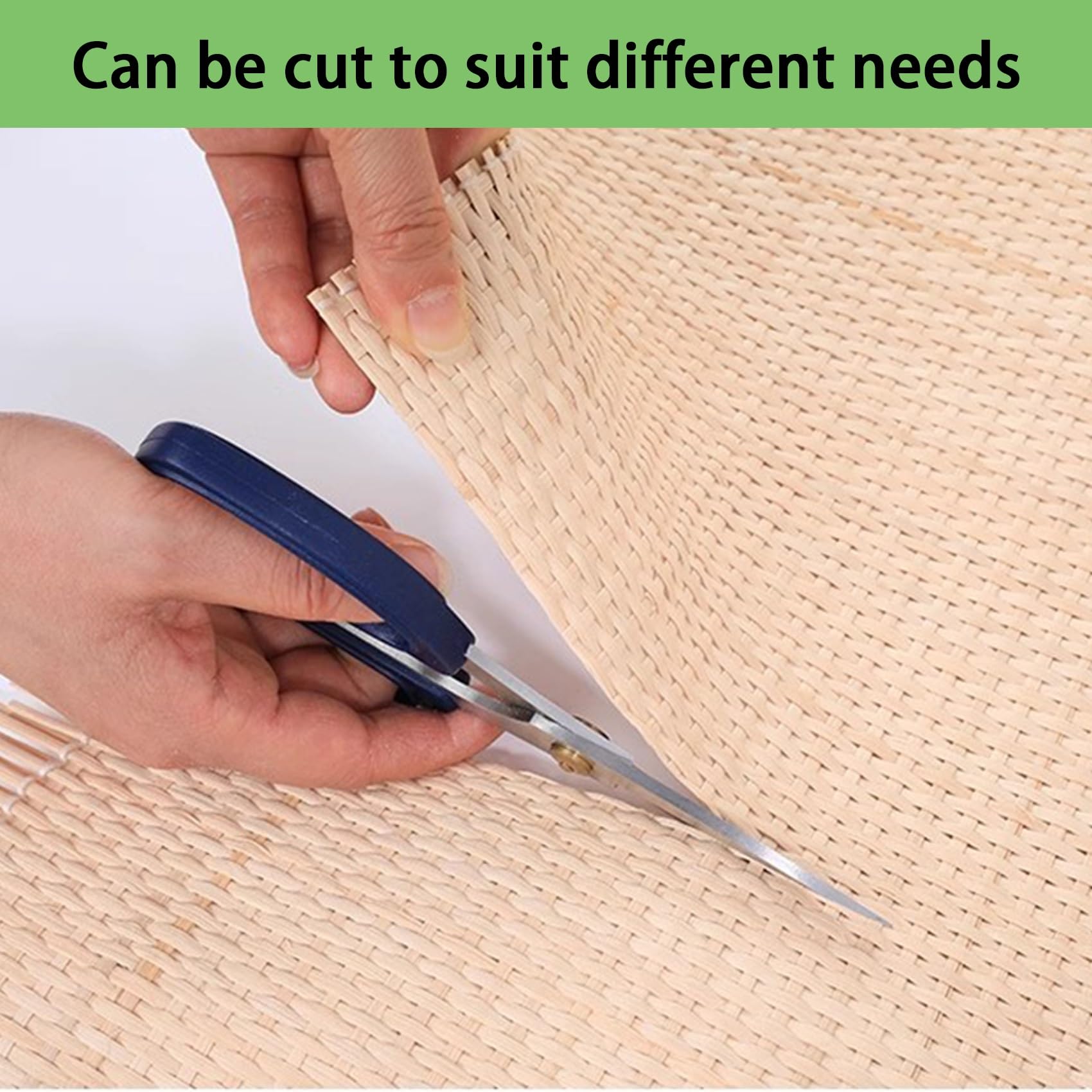 Rollos de ratán para Tejer y Reparar Pieles | Material para Tejer ratán DIY - 45 cm x 249 cm | Suministros multifuncionales para Manualidades y Reparaciones | Varios