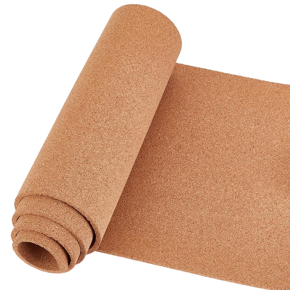 OLYCRAFT Tablero de Corcho Grande Natural 1.2m x 30cm 6mm Rollo Multiusos